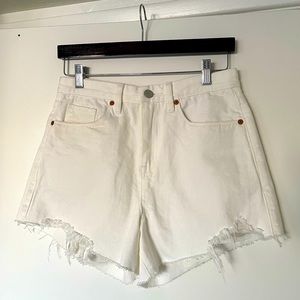 BlankNYC White Denim Jean Shorts 27